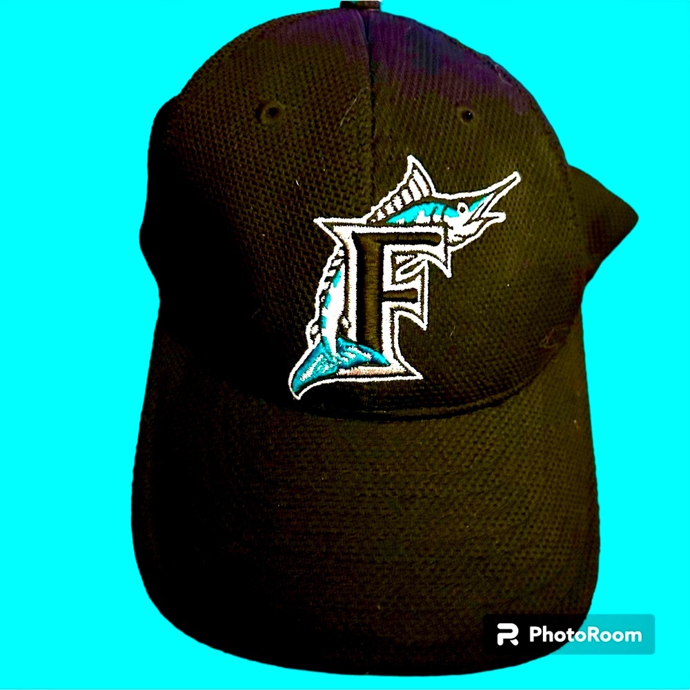 Vintage Florida Marlins 3930 New Era Hat Cap Size M/L